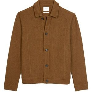 Billy Reid Eastwood Wool Coat XL 44R 45R 46R Coffee